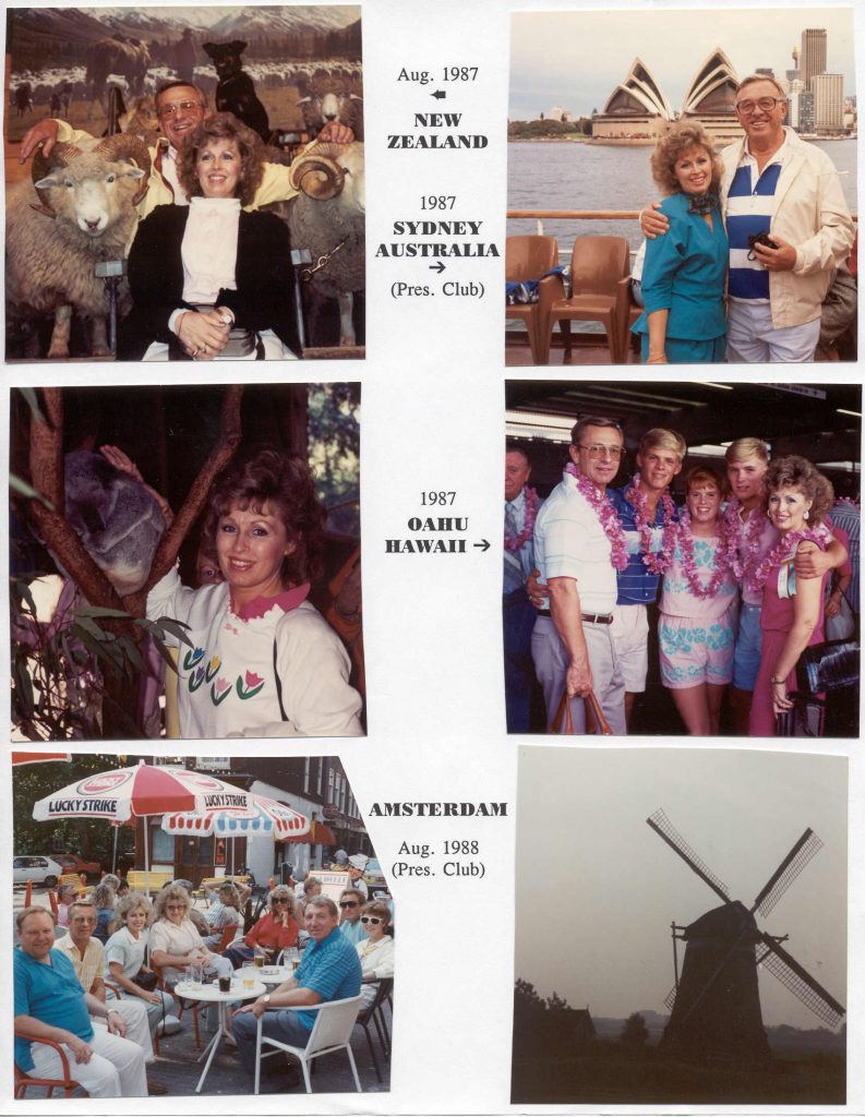 1987, 88 New Zealand, Australia, HI, Holland